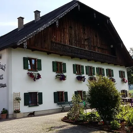 Vila Weinbachbauer - Urlaub Am Bauernhof Saint Wolfgang Exteriér fotografie